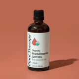 Plant Therapy Encens Serrata – application massage avec huile porteuse.