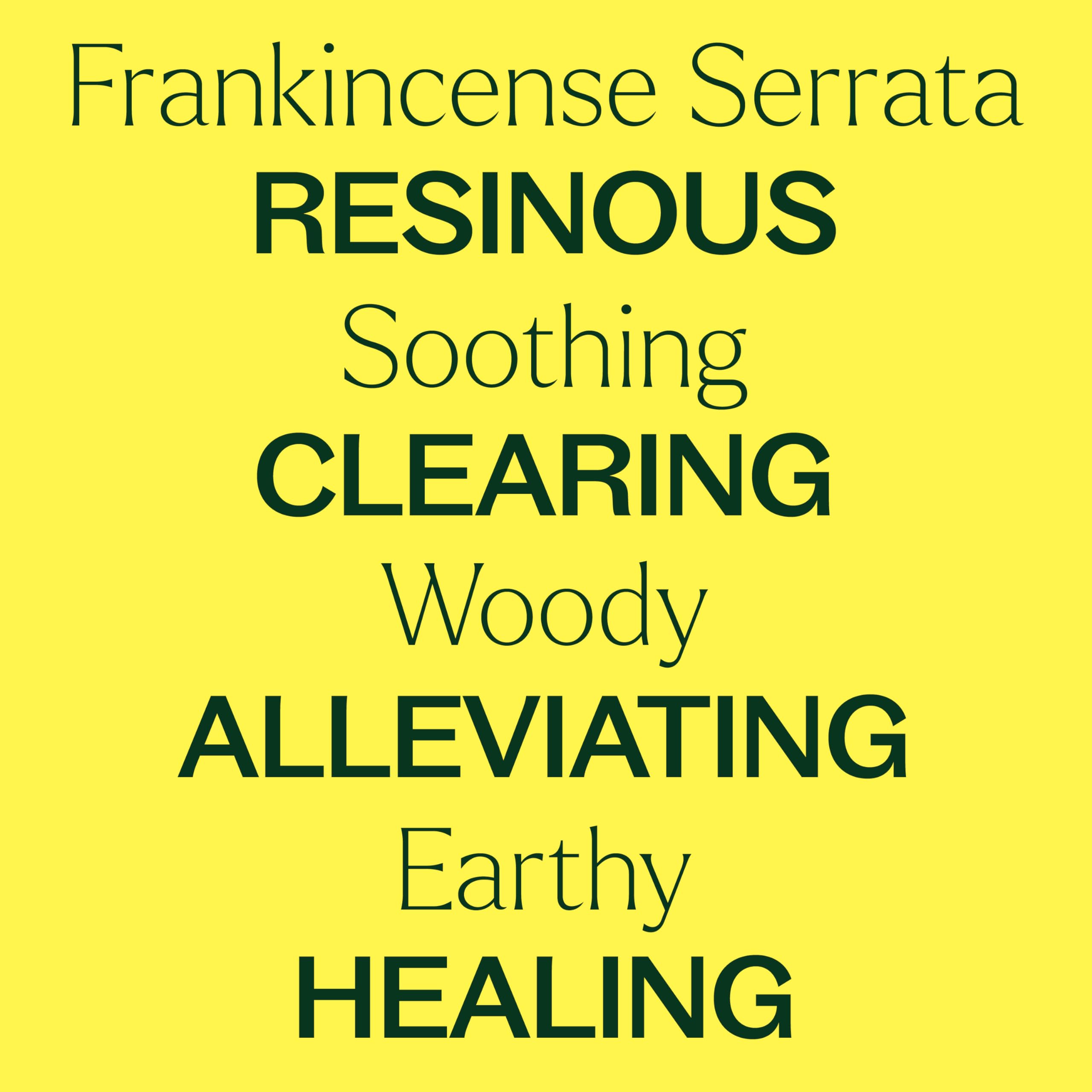 Plant Therapy Encens Serrata – fiche et label de certification.