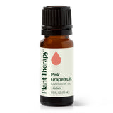 Plant Therapy Pamplemousse Rose, flacon 10 ml, arôme citrus pur pour diffusion et énergie légère.