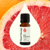 Plant Therapy Pamplemousse Rose, gouttes sur peau pour rafraîchissement immédiat.