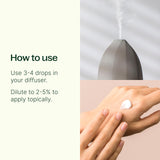 Plant Therapy Lavande goutte diffusion: diffusion douce favorisant la relaxation nocturne.