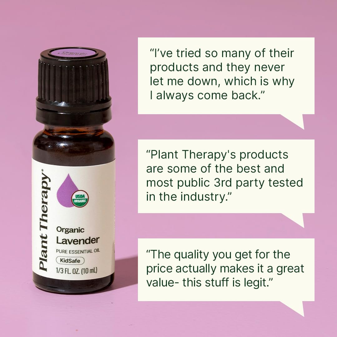 Plant Therapy Lavande: huile à diluer pour soin capillaire et cuir chevelu.