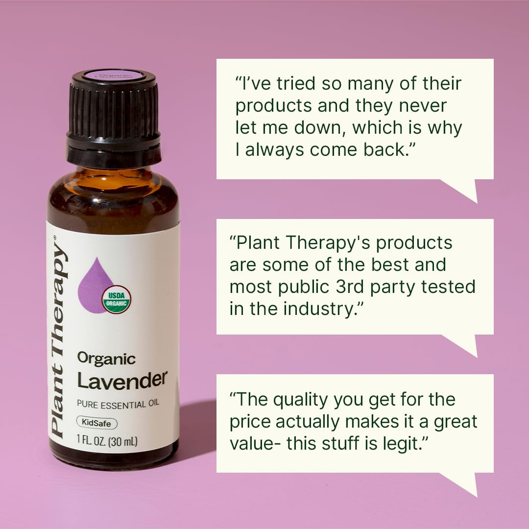 Lavande Plant Therapy: soin-cheveux pour nourrir et stimuler le cuir chevelu.