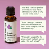 Lavande Plant Therapy: soin-cheveux pour nourrir et stimuler le cuir chevelu.