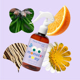 Emballage Monster Away Plant Therapy illustre des huiles essentielles naturelles