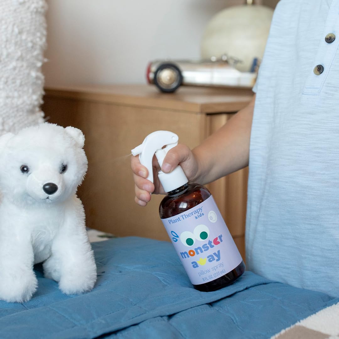 Monster Away vaporisateur pour draps Plant Therapy facilitant l'endormissement