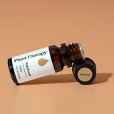Plant Therapy Patchouli – label produit pour regarder rapidement les informations de sécurité.