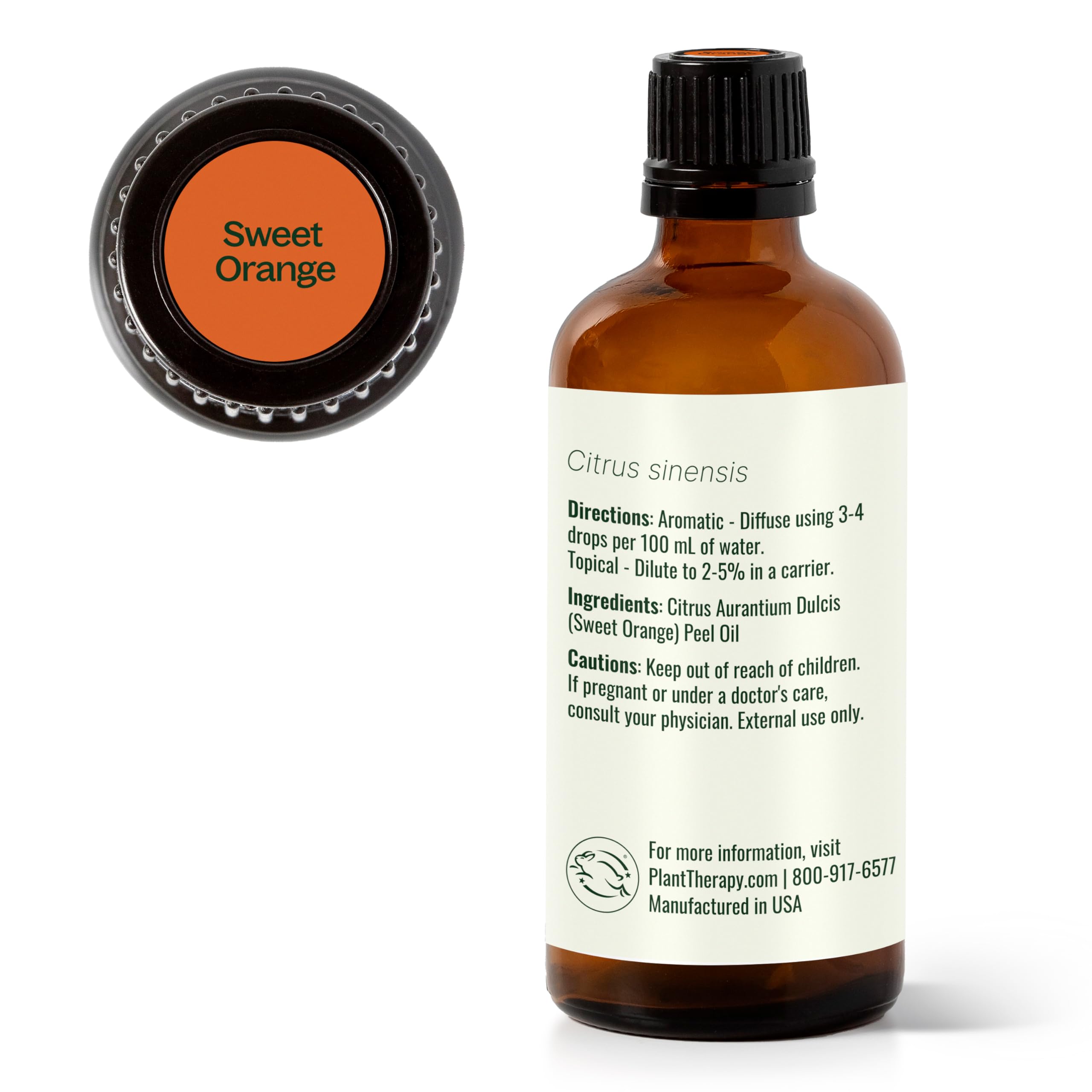 Plant Therapy Sweet Orange – rapport GC-MS attesté pour chaque lot