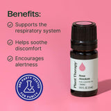Diffusion Rose Absolute Plant Therapy, arôme floral relaxant.