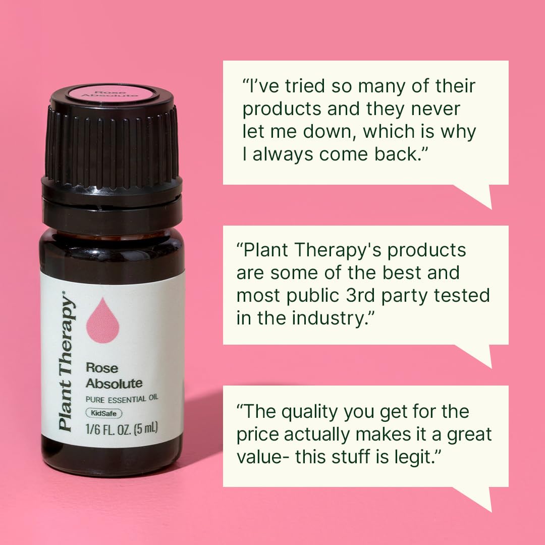 Soin peau Rose Absolute Plant Therapy avec huile de jojoba.