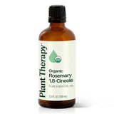 Huile essentielle Plant Therapy Romarin – bouteille 100 ml, pure et biologique, idéale pour aromathérapie.