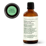 Emballage biologique USDA d'huile essentielle de romarin Plant Therapy.