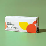 Plant Therapy Top 14 : ensemble d'huiles pour diffusion et recettes maison.