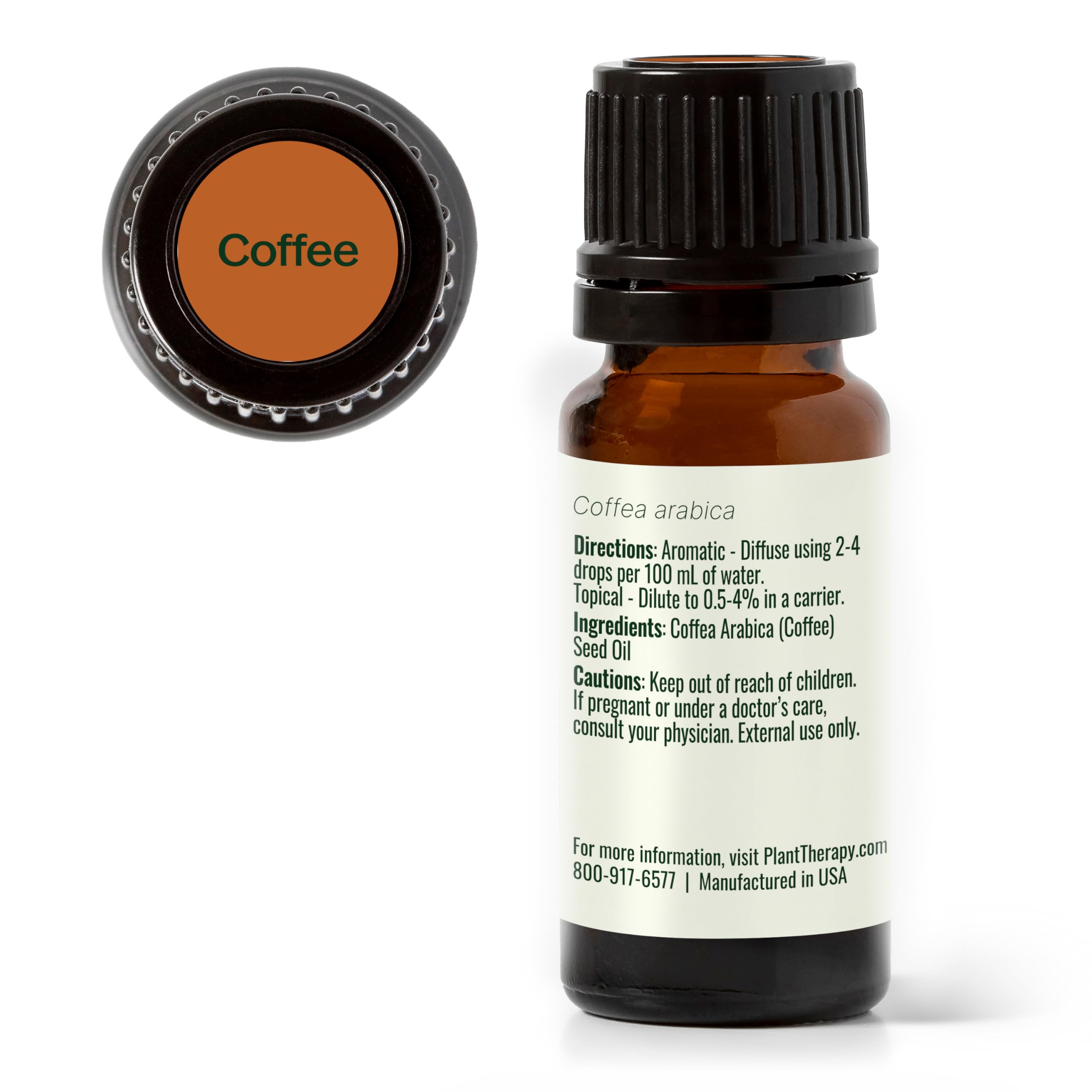 Parfum Café Plant Therapy pour immersion sensorielle à la maison.