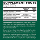 Pastille végane PlantFusion B12 3000 mcg, format pratique et cerise.