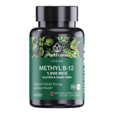 Pastilles sublinguales PlantFusion B12 methyl cerise, énergie soutenue