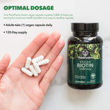 Ingrédients naturels PlantFusion biotine sans artificiels ni origine animale.