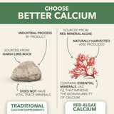 PlantFusion Calcium: gélules faciles à avaler pour une supplémentation végétale quotidienne.