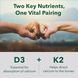 PlantFusion capsules D3 K2 vegan, faciles à avaler et pratiques.