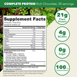 PlantFusion Complete Vegan Protein, poudre dans un shaker, prête pour un shake nutritif.