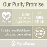 Crinière de lion et cordyceps dans la protéine végétale PlantFusion.