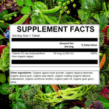 Étiquette PlantFusion, certifications cGMP et traçabilité garanties.