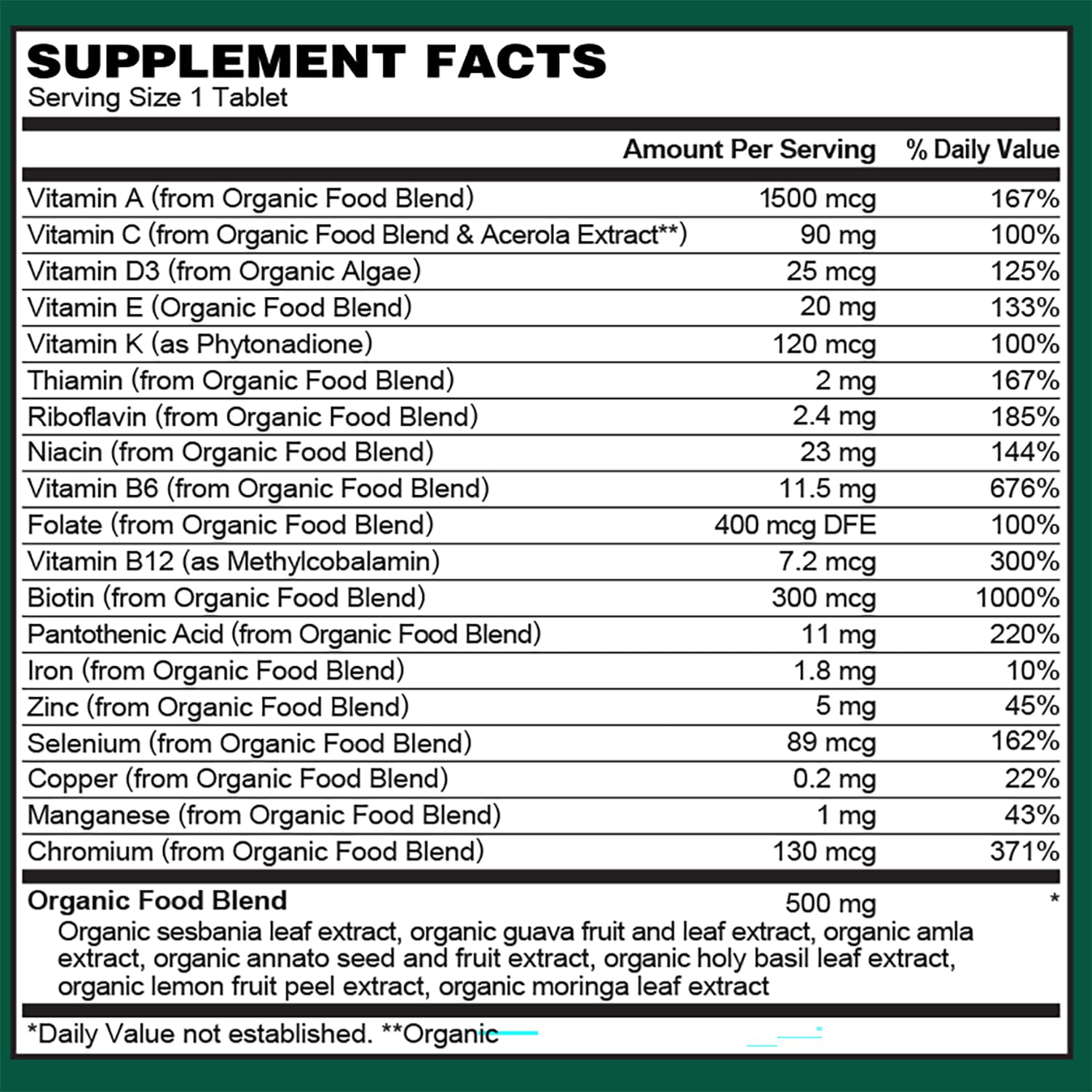 PlantFusion multivitamine homme – prise quotidienne simple sans gluten ni produits laitiers