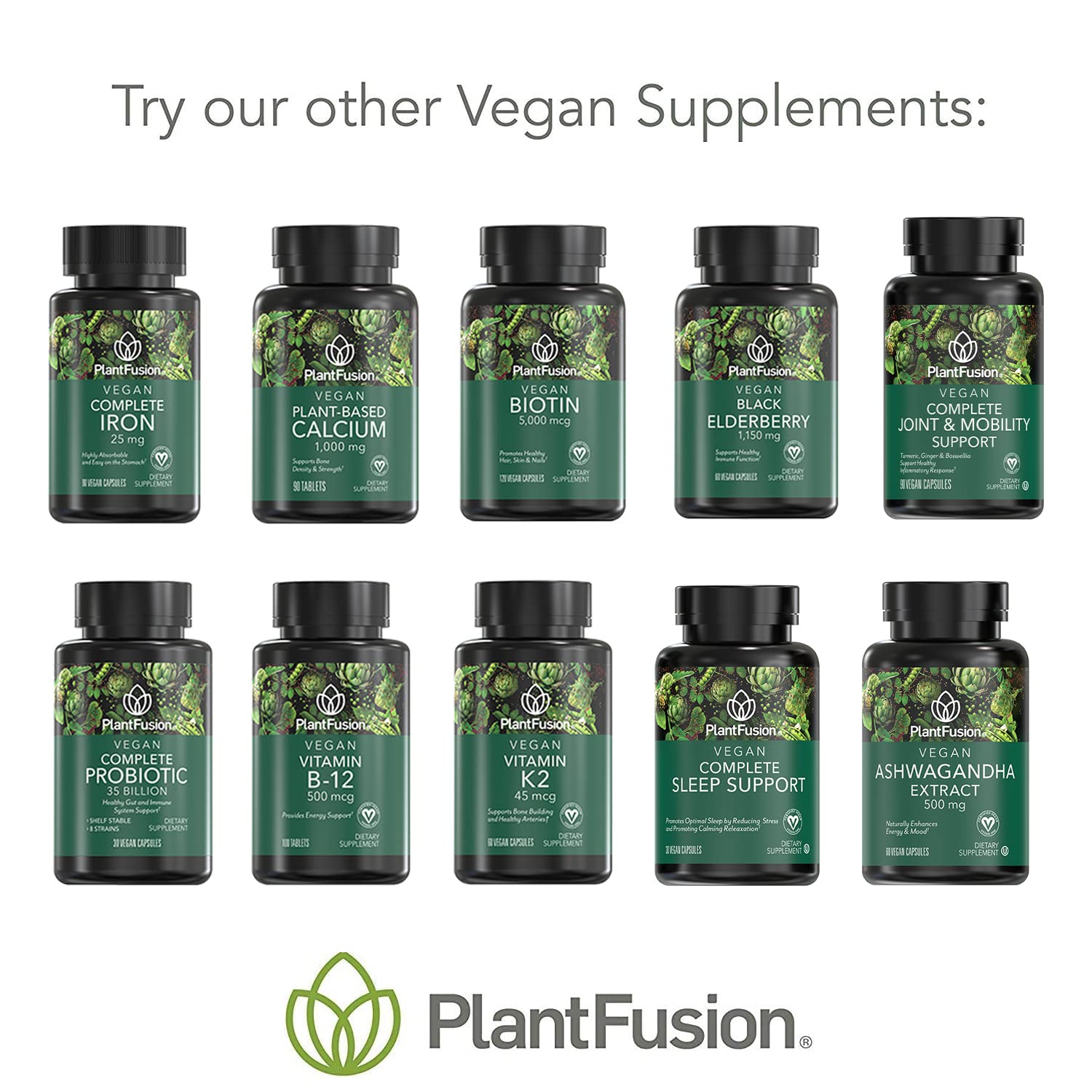 Conception PlantFusion pour la santé et le bien-être, sans ingrédients artificiels.