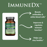 Plantiva ImmuneDx: ingrédients clés échinacée et ginseng.
