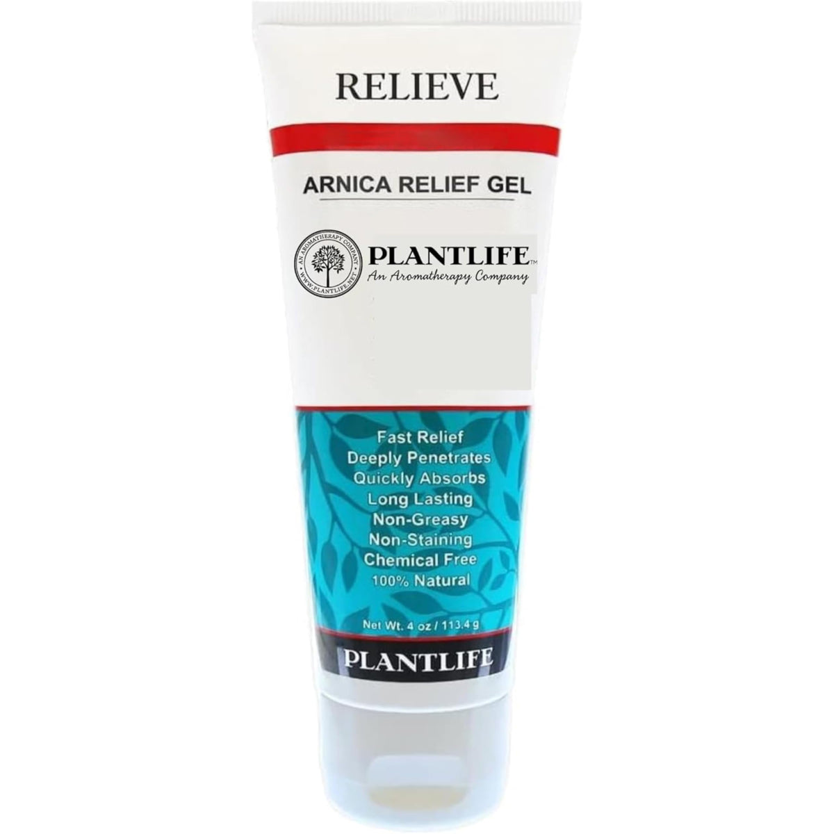 Plantlife Arnica Relieve Gel – bouteille prête à l’emploi, absorption rapide.