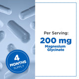 PlantVital Magnésium Glycinate 200 mg — étiquette végan et ingrédients clairs.