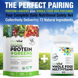Utilisation quotidienne avec smoothie Plantvital pour booster l'apport protéique.