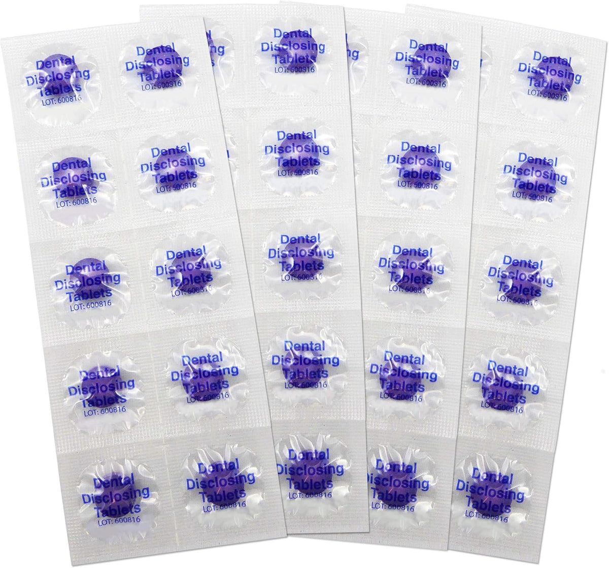 Plaqsearch tablettes révélatrices deux tons – ensemble de 40 pour repérer la plaque dentaire
