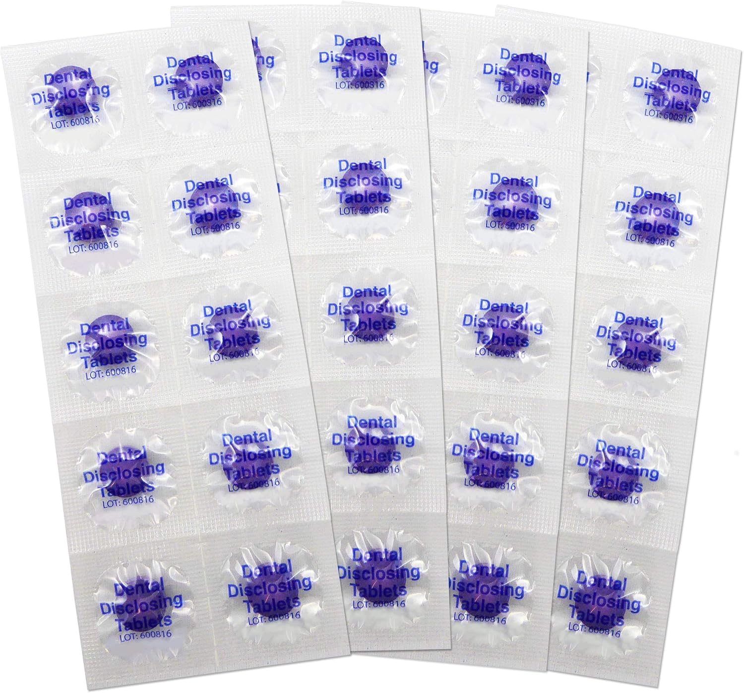 Plaqsearch tablettes révélatrices – identifient plaque dentaire pour brossage ciblé