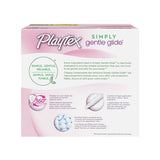 Emballage multipack Playtex Simply Gentle Glide, 36 tampons pour plus de flexibilité.