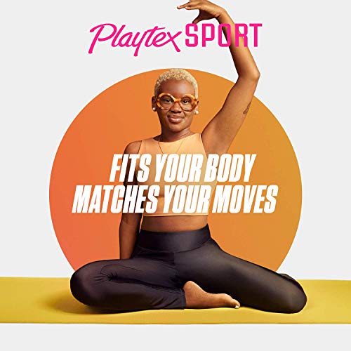 Tampon Playtex Sport avec défense 360° contre les fuites pendant l'effort