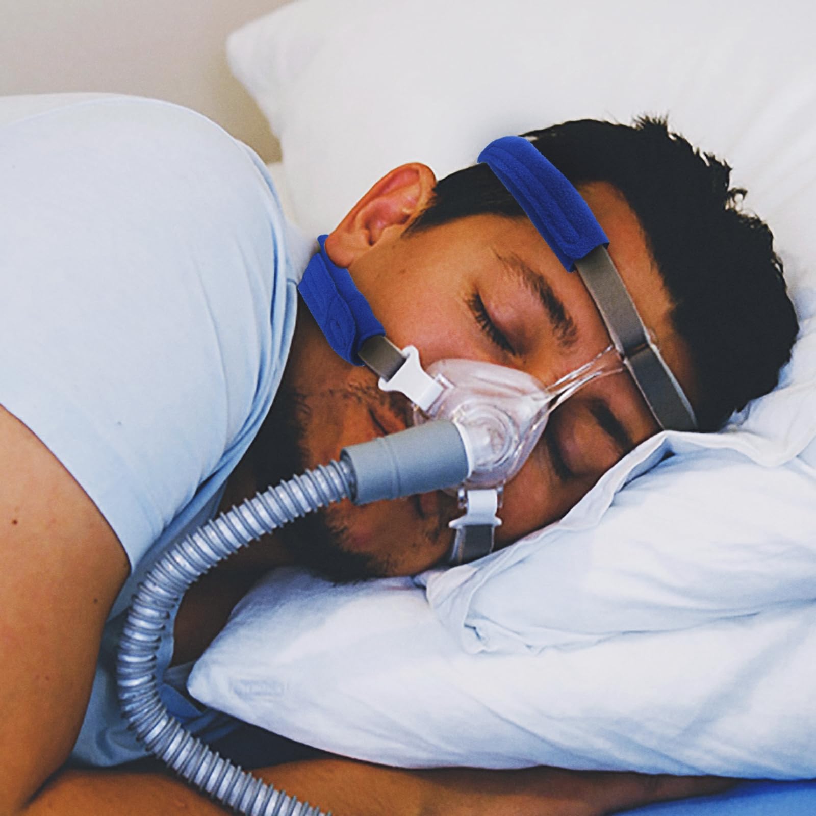 PlayWooWgo sangle CPAP avec fermeture Velcro rapide pour un ajustement facile