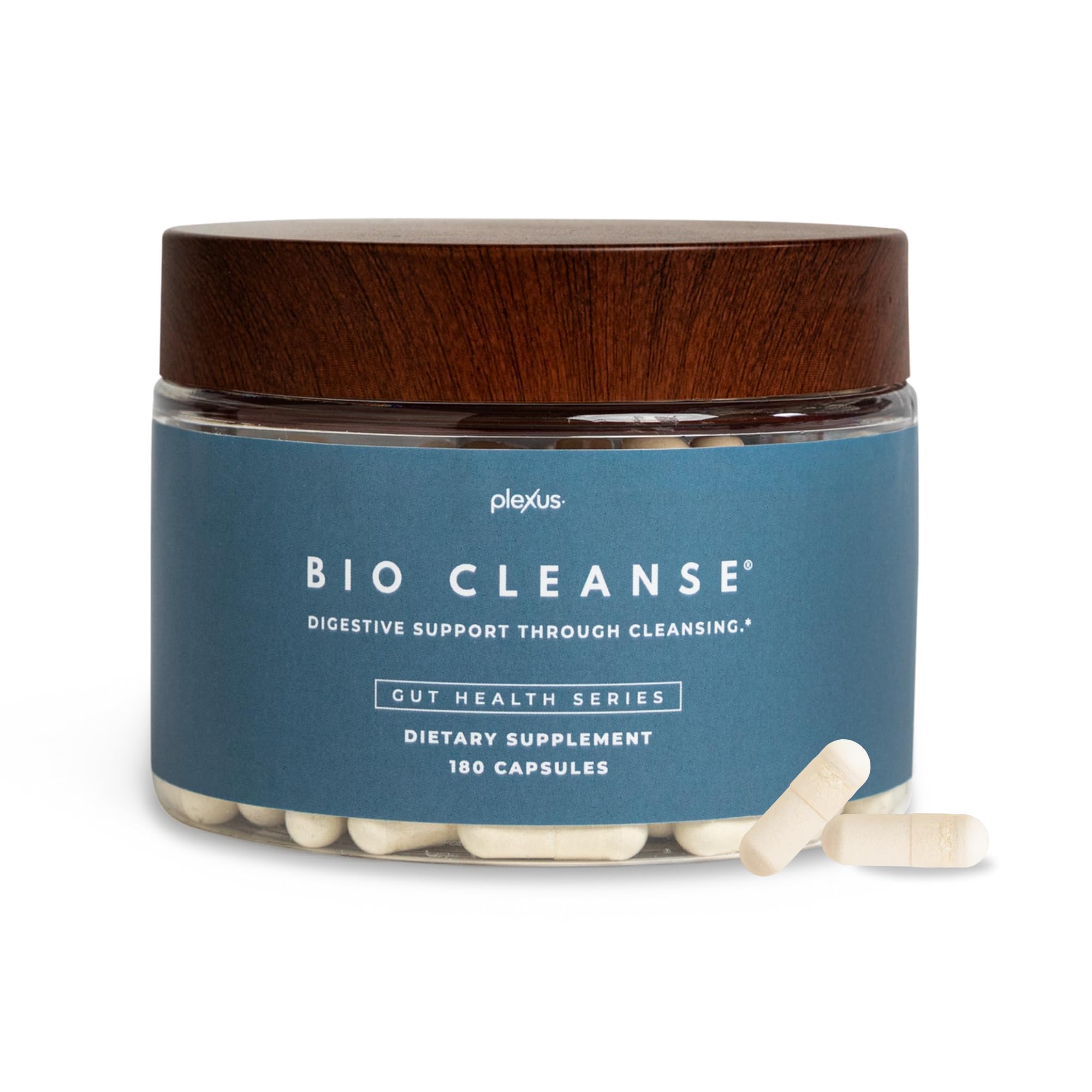 Plexus Bio Cleanse, bouteille, favorise le confort digestif et une routine régulière.