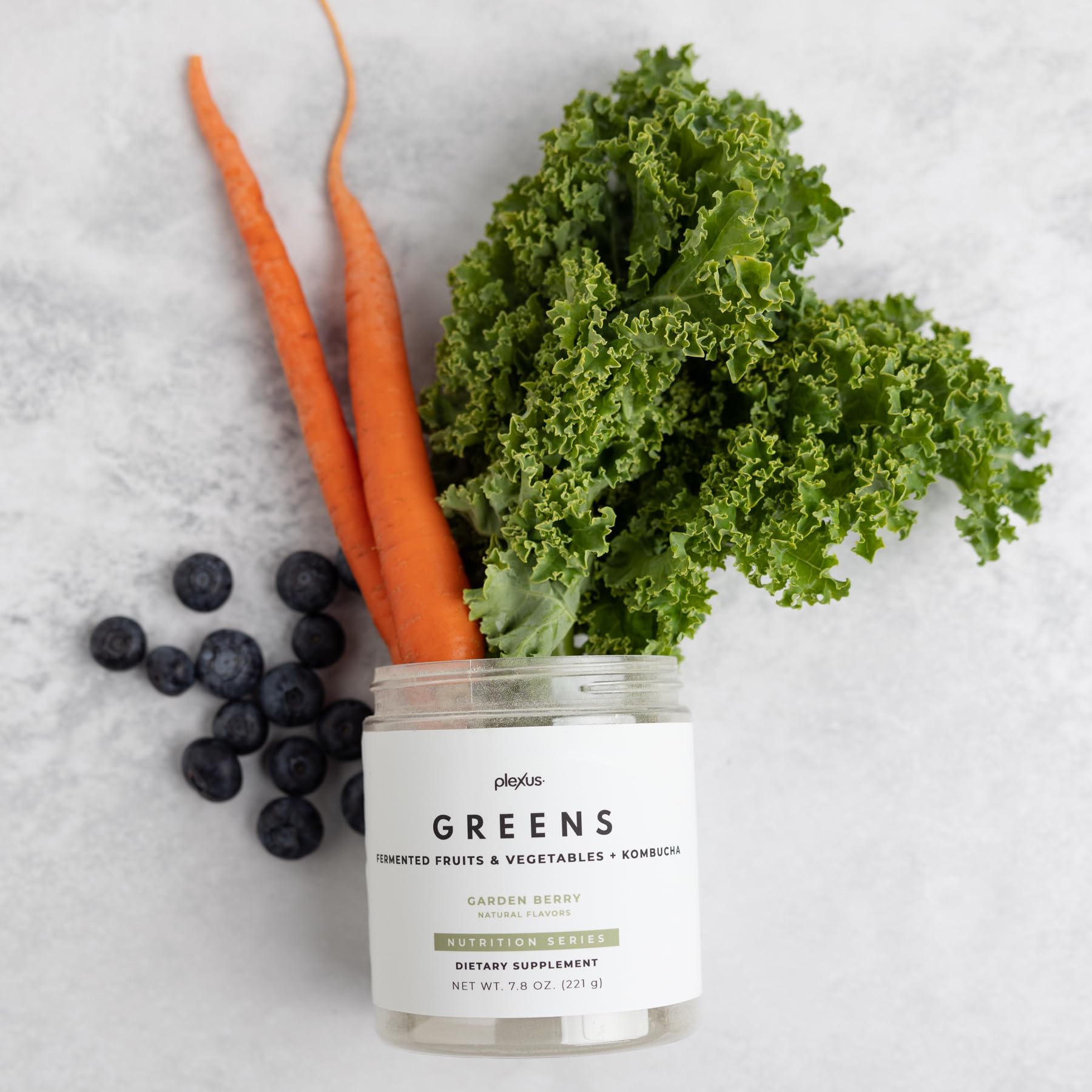 Plexus Greens cuillere-mesure: dosage précis pour une routine équilibrée.