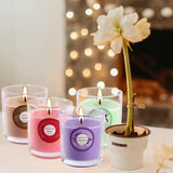 Pliadvbu idée cadeau parfumée avec 40 bougies et parfums.