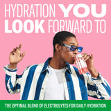 Plink hydratation quotidienne: idéal pour rester hydraté lors des activités.