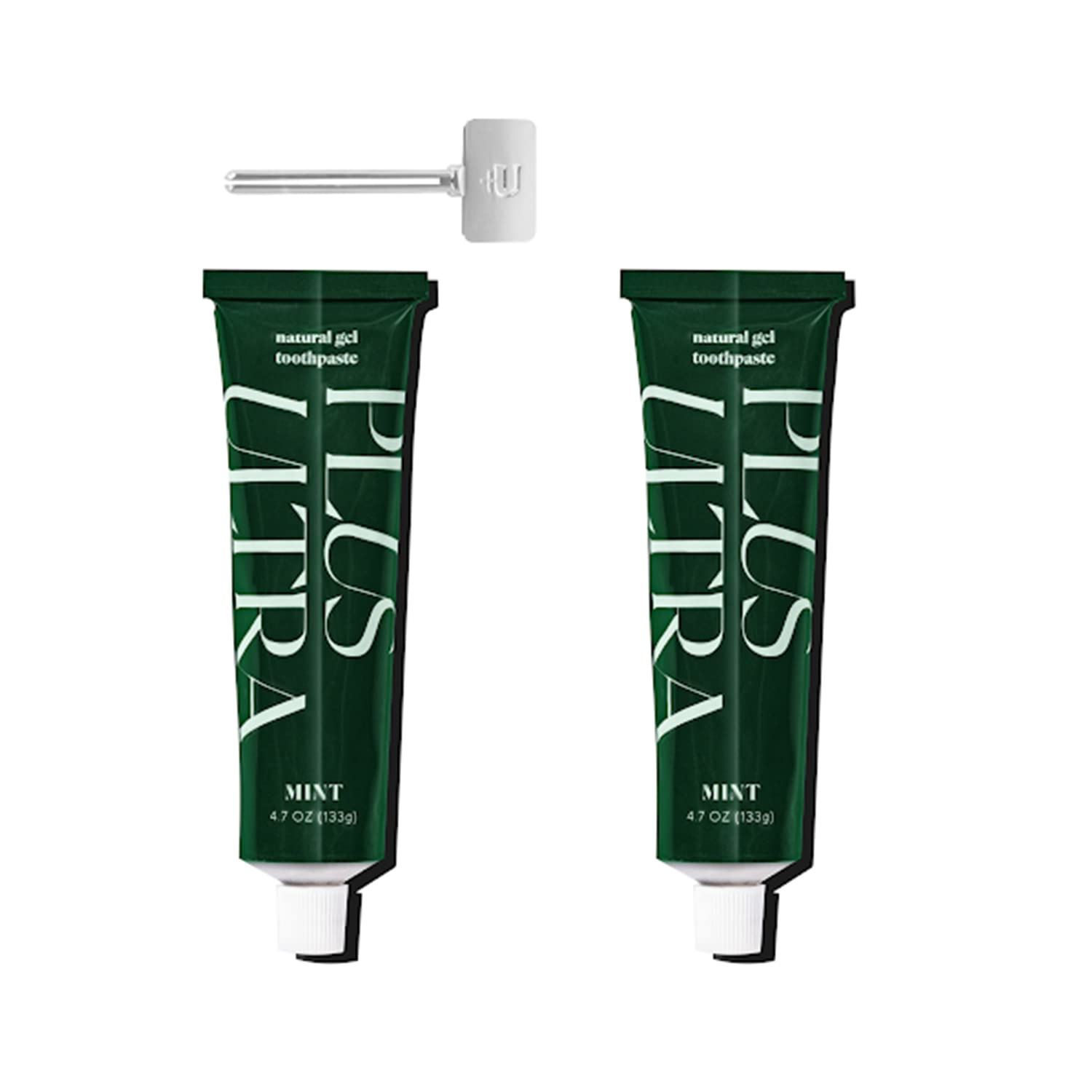 Plus Ultra 2 dentifrice gel sans fluorure dans tube aluminium pratique et durable
