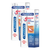 Plus White gel blanchiment rapide en 5 minutes pour résultats rapides.