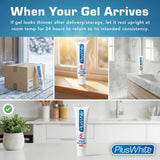 Plus White Speed Gel doseur précis pour un dosage contrôlé.