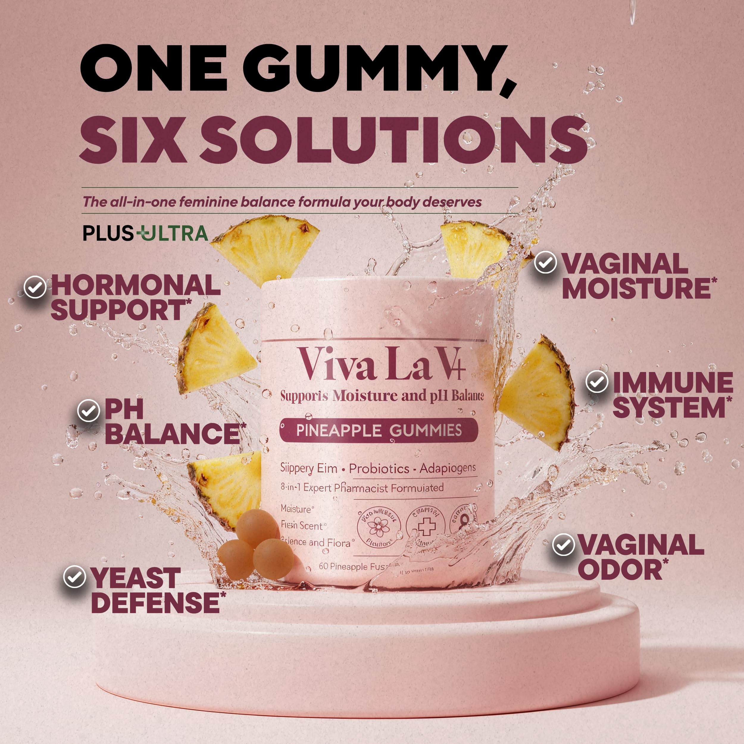 Plus+Ultra hydratation intime, confort quotidien et humidité naturelle.