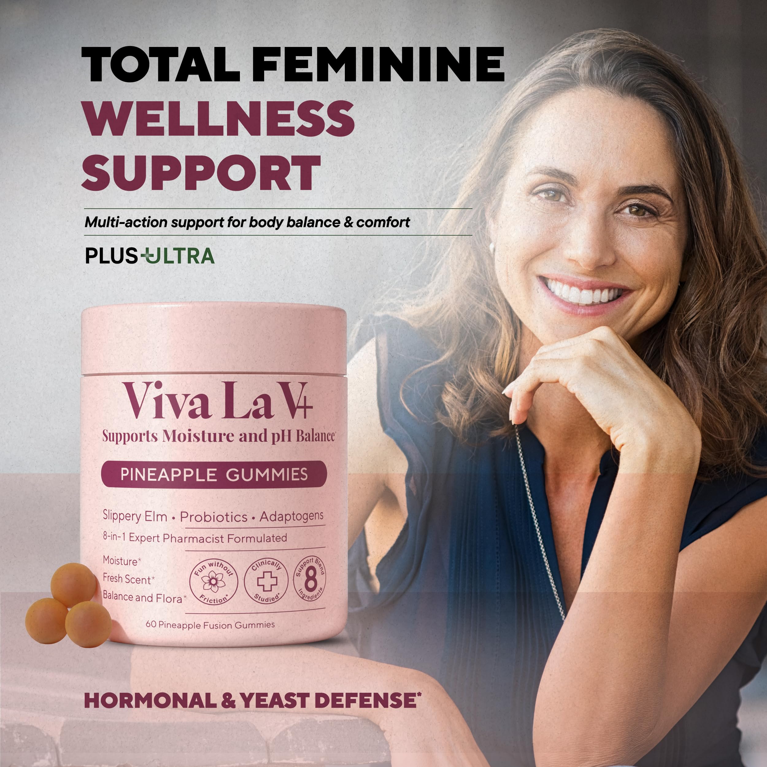 Plus+Ultra sans gélatine et sans OGM, assurance qualité et sécurité.