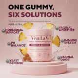 Plus+Ultra texture gomme probiotiques vaginales, douceur et facilité d’utilisation.