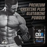 PMD CG5 — récupération après entraînement facilitée par le glutamine et le mélange.