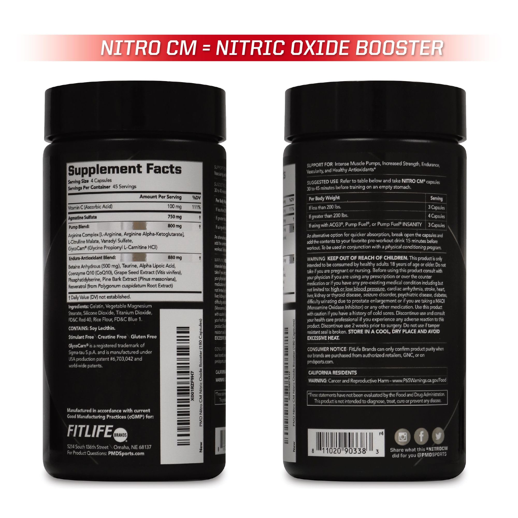 PMD Nitro CM : séance intense montrant endurance et récupération potentielles