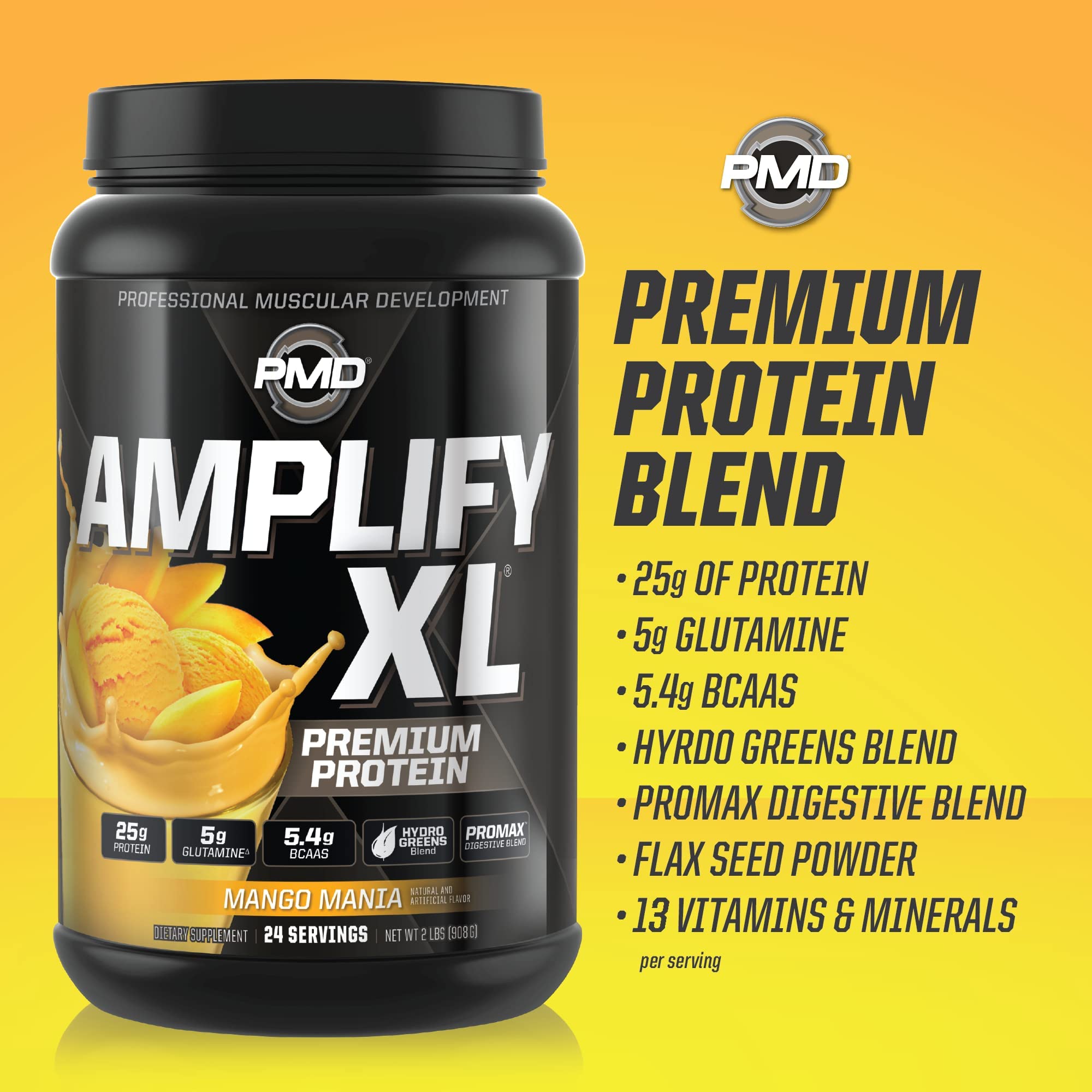 PMD Amplify XL hydro greens blend, superaliments et légumes